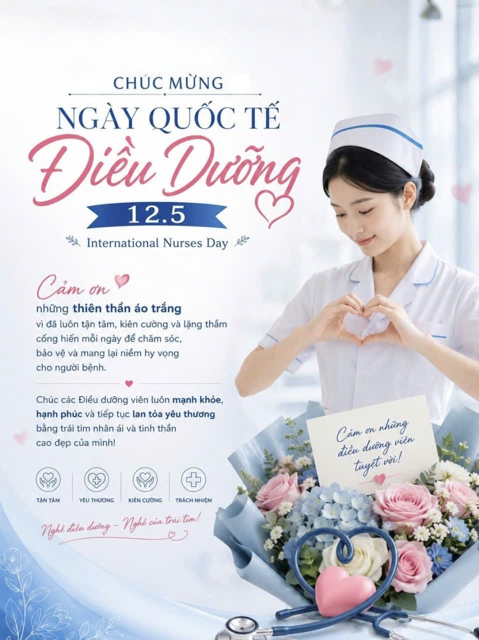 CHÚC MỪNG NGÀY QUỐC TẾ ĐIỀU DƯỠNG 12/5/2026