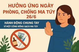 HƯỞNG ỨNG NGÀY QUỐC TẾ PHÒNG, CHỐNG MA TÚY VÀ NGÀY TOÀN DÂN PHÒNG, CHỐNG MA TÚY 26/6